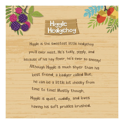 Curlimals Higgle The Hedgehog